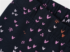 Name It dark sapphire hearts sweat leggings